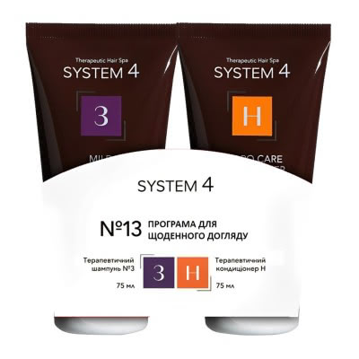 System 4 №13 Mini Oily Scalp Balancing - Баланс жирной кожи для нормализации работы сальных желез, контроля жирности System 4 №13 Mini Oily Scalp Balancing - Баланс жирной кожи для нормализации работы сальных желез, контроля жирности