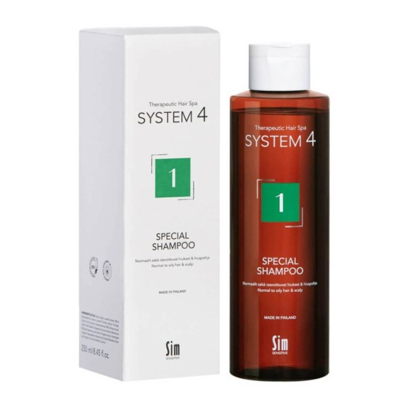 System 4 №1 Special Shampoo - для нормальной кожи головы и склонной к жирности