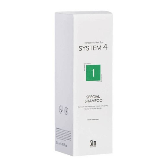System 4 №1 Special Shampoo - для нормальной кожи головы и склонной к жирности
