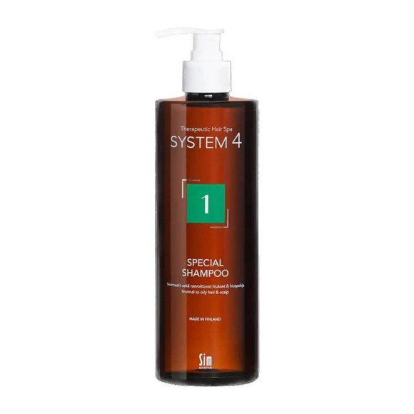 System 4 №1 Special Shampoo - для нормальной кожи головы и склонной к жирности