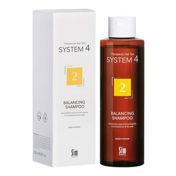 System 4 №2 Balancing Shampoo - для сухих, окрашеных и поврежденных волос