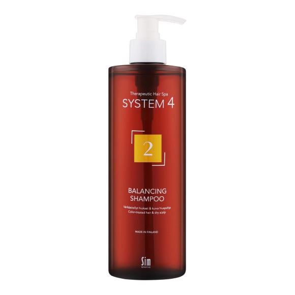 System 4 №2 Balancing Shampoo - для сухих, окрашеных и поврежденных волос