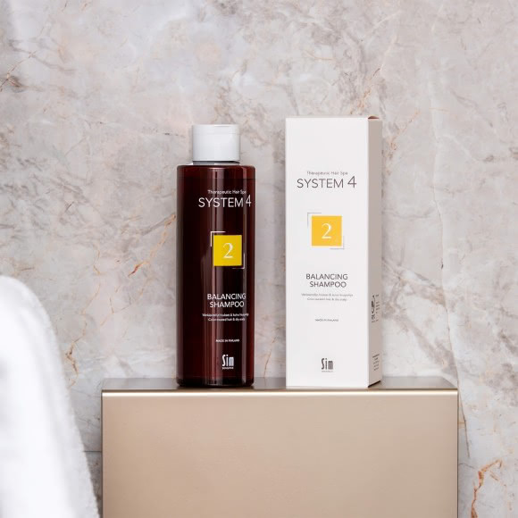 System 4 №2 Balancing Shampoo - для сухих, окрашеных и поврежденных волос